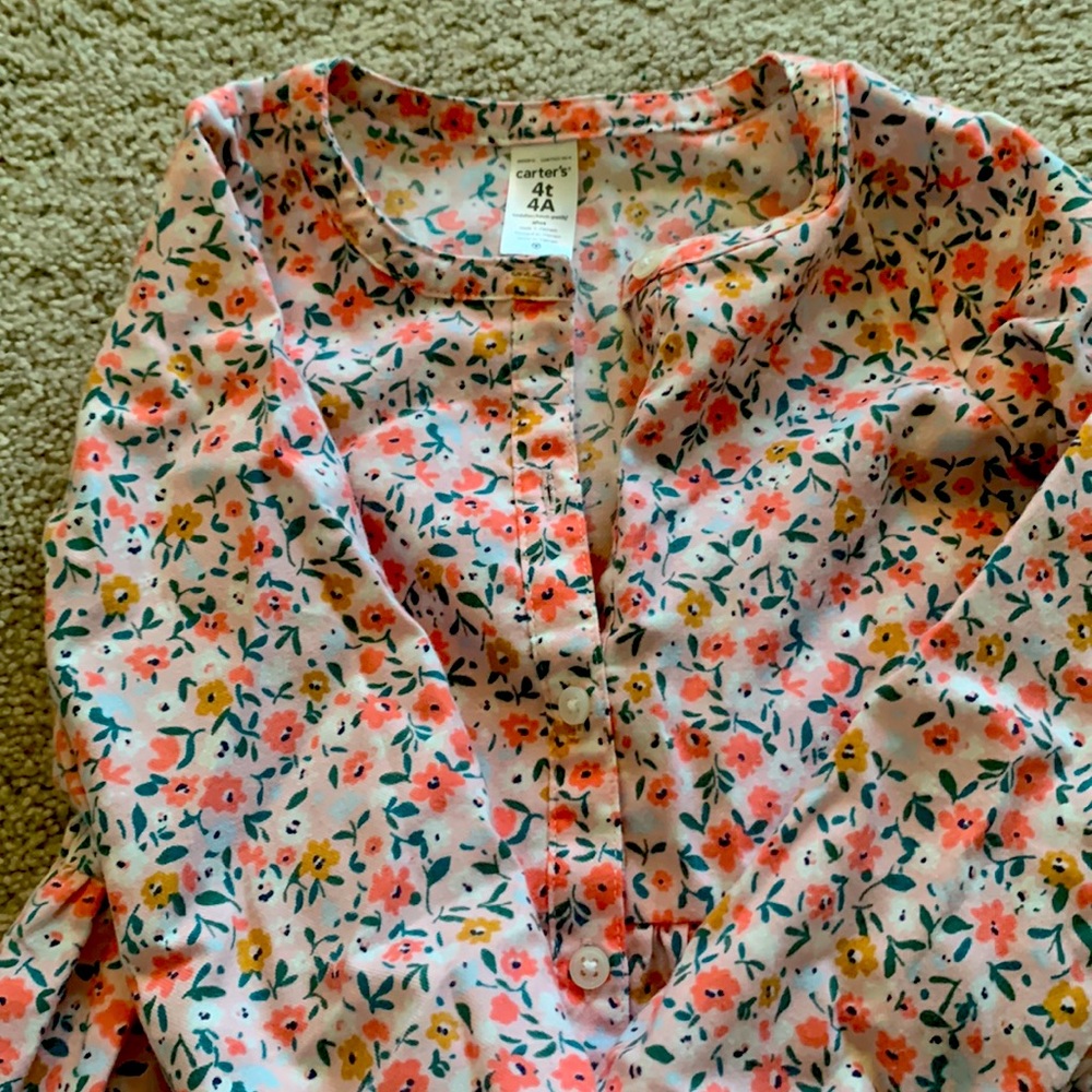 Carters floral dress